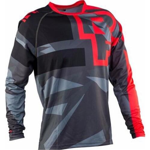 2019 enduro RF Cycling T-shirt Mountain Downhill Bike Long Sleeve Racing Clothes DH MTB Offroad Motocross BMX Jerseys wholesale
