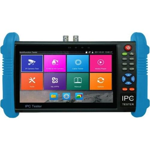 7" 1280*800 CCTV Tester Pro Monitor H.265 4K Camera Test HDMI Built-in Multi-function Analog IP Camera Tester (IPC-8900 Plus)