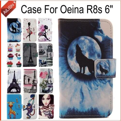 AiLiShi Factory Direct! For Oeina R8s 6" Case Flip Stand Leather Case Cover Bag Exclusive 100% Special Phone Accessories