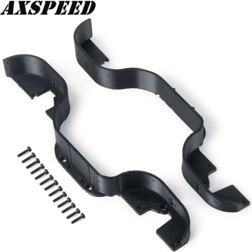 AXSPEED RC Car Fender Tire Cover Liner Fenders for 1/24 Axial SCX24 90081 AXI00002 RC Truck Car Upgrade Parts