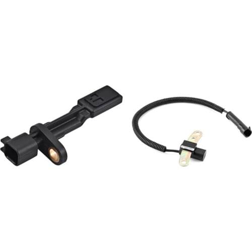 1pcs ABS Wheel Speed Sensor Rear Left/Right 52125003AB & 1pcs 56026921 Crankshaft Position Sensor for DODGE
