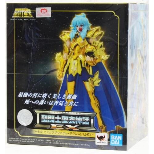 NEW arrival Bandai EX Revival Pisces Aphrodite Saint Seiya Myth Cloth Gold Action Figure