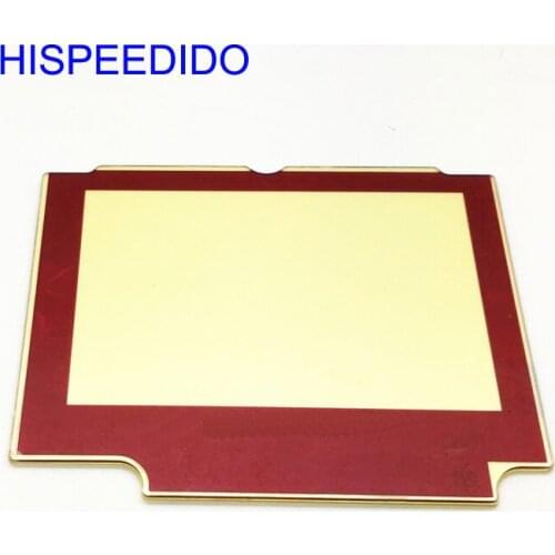 HISPEEDIDO 50pcs/lot Red Color For GBA SP Red plastic Screen Lens Protector for Game Boy Model Advance SP