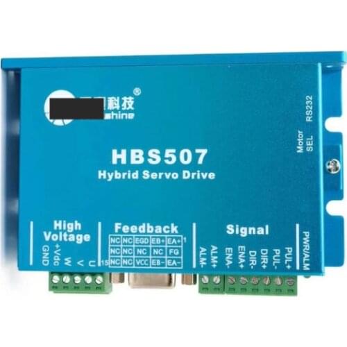 Original NEMA23 3 Phase Closed Loop Motor Hybrid Servo Drive HBS507 18-50VDC