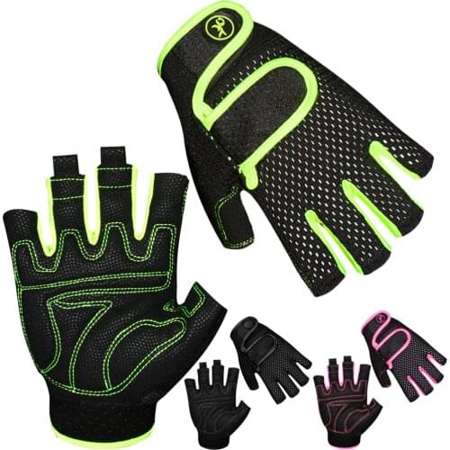 1 Pair New Outdoor Sports Gym Gloves Men Women’s Cycling Gloves Half Finger MTB Road Bike Motorcycle Gloves Bicycle Accessories