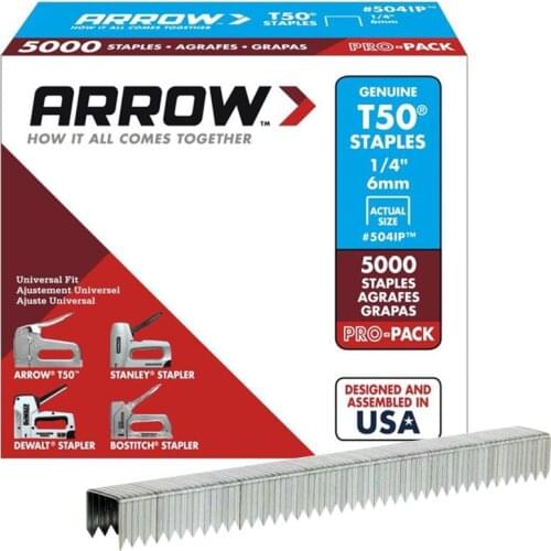 Arrow AR5041P 6mm 5000 Pcs Professional Staple Wire
