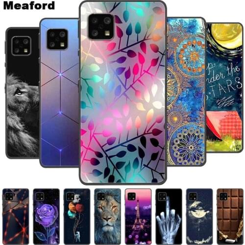 For Sharp Aquos Sense 4 Lite Case Shockproof Soft silicone TPU Back Cover For Sharp Sense4 Lite Phone Cases Aquos Sense 4 Plus