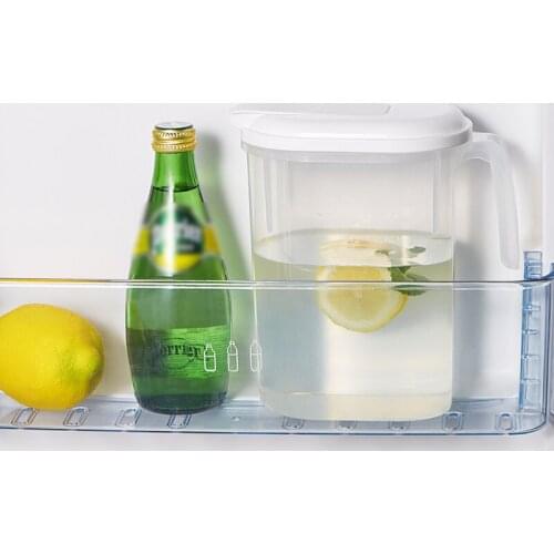 1.8L Transparent Kettle Plastic Water Pot Cold Water Bottle With Handle Household Cool Water Jug Can Be Put In The Refrigerator