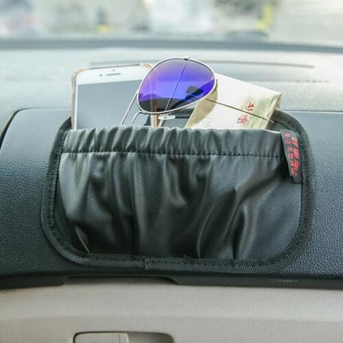 Faroot Portable Easy To Remove Car Multi-Use PU Leather Thin Storage Bag Seat Organizer Holder Universal Auto Organizer