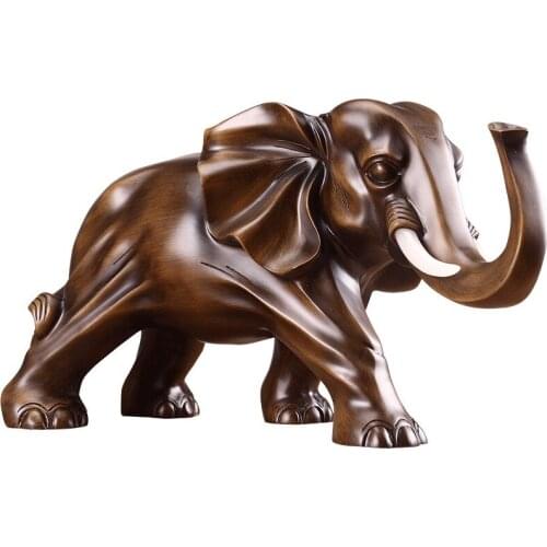 Elephant Decoration Living Room Cabinet Cabinet Decoration Office Table Decoration Creative Crafts Elefant