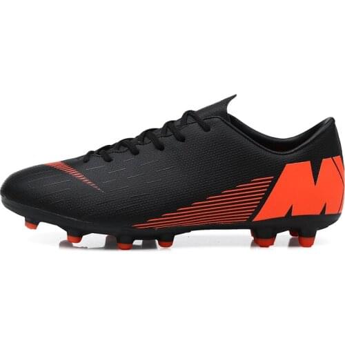 ZHENZU Outdoor Football Boots Men Kids Boys Soccer Shoes Training chuteira futebol Eur size 35-44 botas de futbol