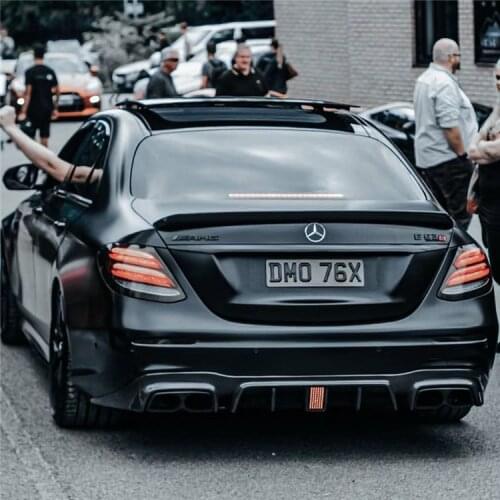 Suit For Benz W213 E-class E260e300coupe Refit Babos Pilot Light Surround the Rear Lip Spoiler