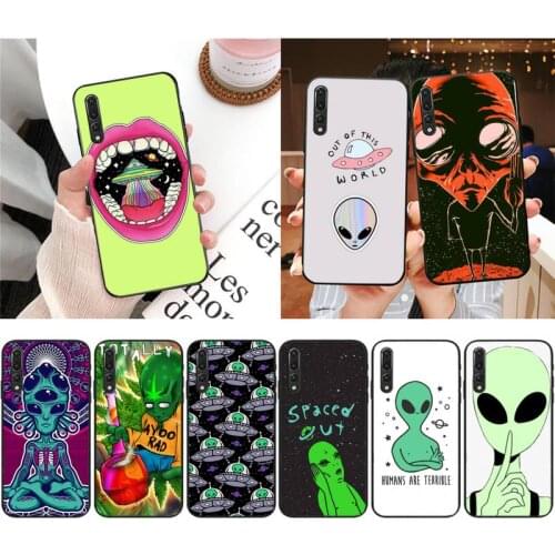 Zororong Trippy Tie Dye Peace Alien Phone Case For Xiaomi 9 10 11 PRO LITE Redmi NOTE 7 8 9 A PRO K20 30 PRO