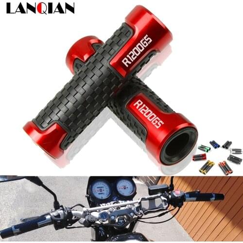 R1200gs 7/8''22MM CNC Aluminum & plastic Hand Motorcycle handlebar grip handle bar Motorbike grips For BMW R1200GS R 1200 GS GSA
