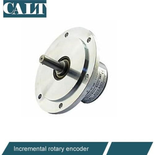 Large flanges 115mm Solid shaft incremental rotary encoder- GHS115 series apply to CNC High resolution