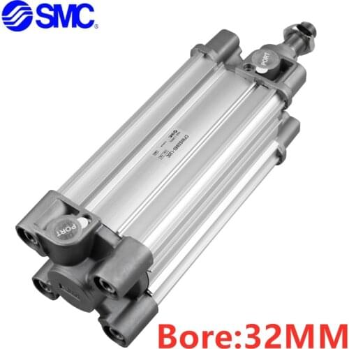 CP96 Cylinder CP96SB32 CP96SDB32 50-500MM C Cushion SMC Standard Type Double Acting Single or Double Rod