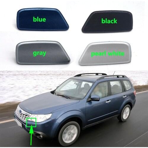 For Subaru Forester 2008 2009 2010 2011 2012 Front Bumper Head Light Lamp Washer Spray Nozzle Pump Cover Cap Lid
