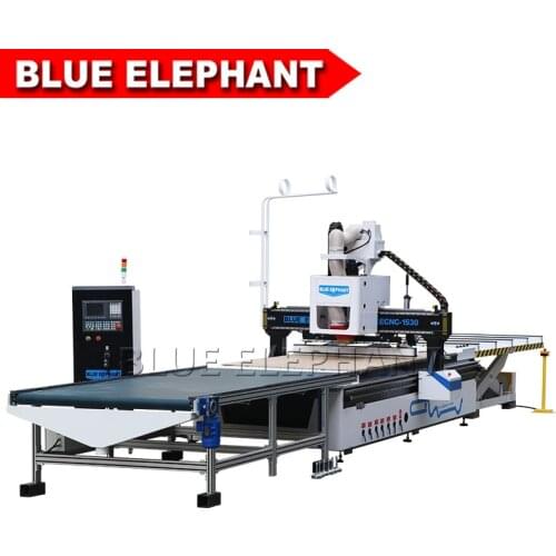 1530 atc cnc router wood cutting furniture machine autoloading and unloading CNC Router machine for wood door cabinet carving