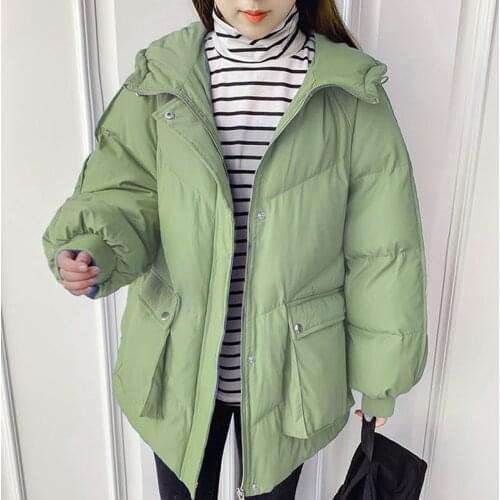 HKCP Women's Parkas With A Hood