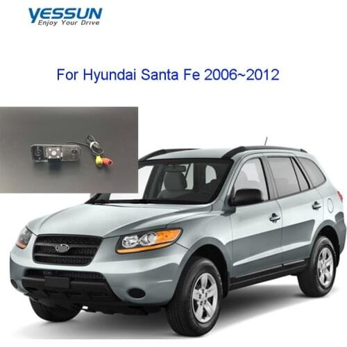 Yessun AHD/CVBS rear camera For Hyundai Santa Fe 2006 2007 2008 2009 2010 2011 2012 CCD rear view camera/license plate camera