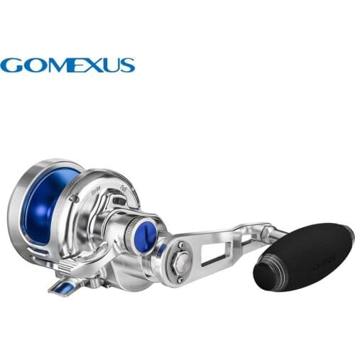 Gomexus Boat Depth Slow Jigging Reel High Speed 6.1:3 Offshore Inshore 30KG Super Light Comparable to Shimano Avet