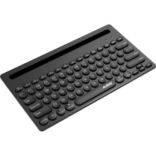 AJAZZ 320I Computer Keyboard 79 Keys Wired/Bluetooth-compatible/2.4G PC Computer Keyboard with Integrated Bracket 2021