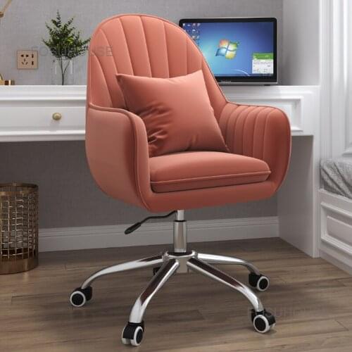 Back Leisure Lovely Bedroom Swivel Office Chairs Home Furniture Comfort Back Dormitory Student Gaming Chair Home Computer Chair