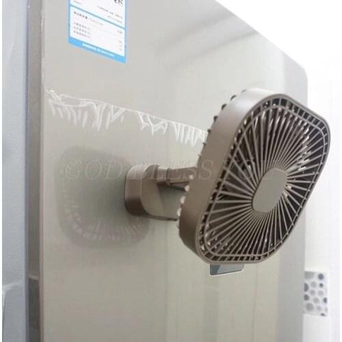 Magnetic USB Fan USB or AA Battery Powered Desk Fan with 3 Speed Timing Function Drop Shipping