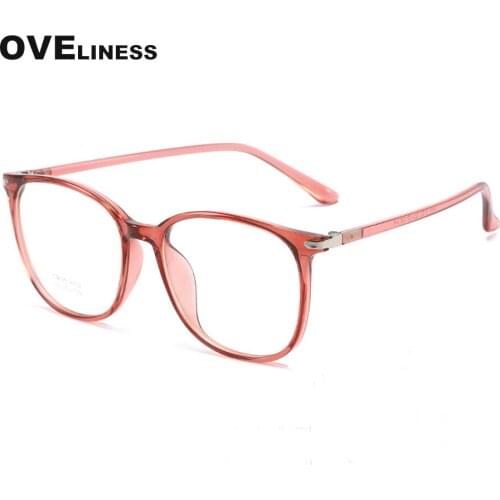 Fashion Retro Glasses Frame Women Men Optical eyeglasses frames Vintage Myopia Prescription eye glasses TR90 frame Spectacles