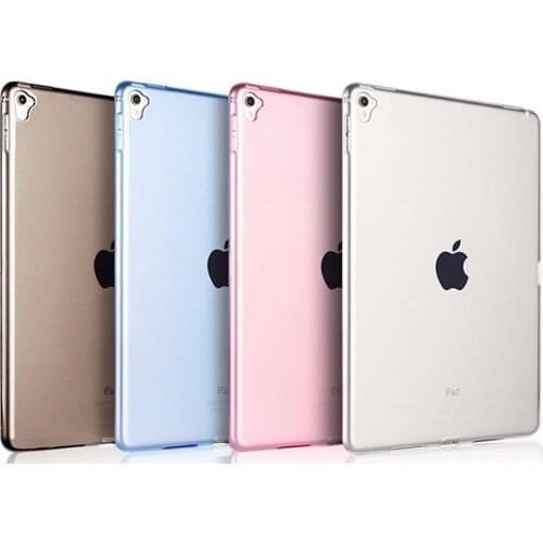 Soft Crystal Clear Tablet Case for iPad Air 1 case Clear Transparent TPU Bumper 9.7'' A1474 A1475 Cover for iPad Air 1 TPU Case