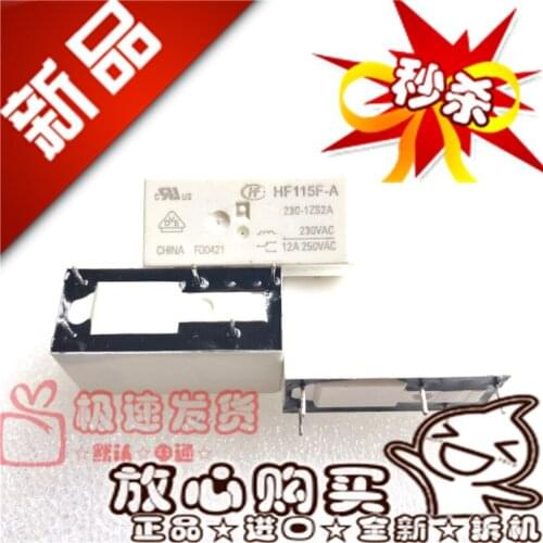 New Spot HF115F-A 230-1zs2a 230VAC 12A Conversion Wide Leg JQX-115F