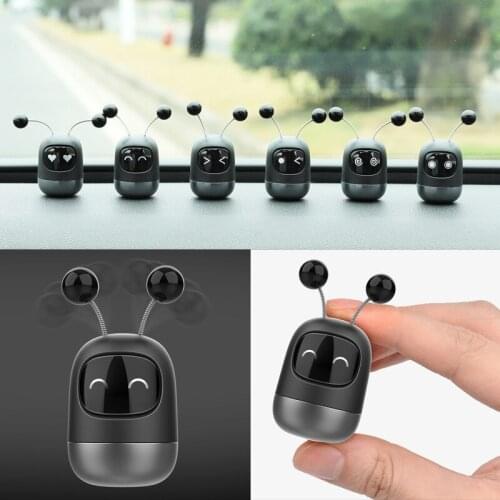 Car Perfume Air Freshener Diffuser Robot Vent Clip Scent Auto Decor Toys Freshener In The Car for Auto Interior Accessorie Smell
