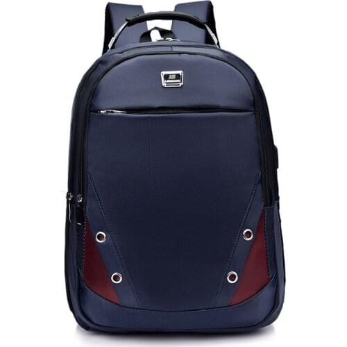 USB backpack casual business mens bag notebook backpack large-capacity backpack