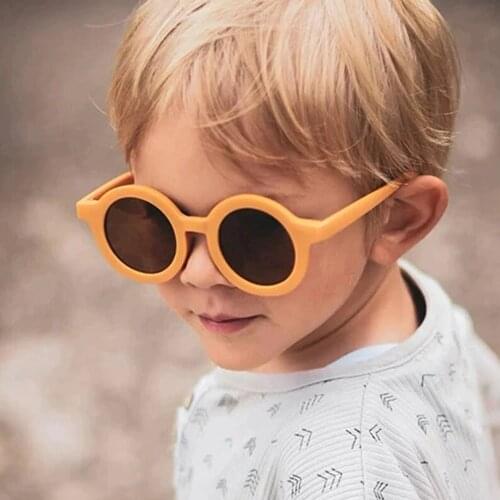 Lovely Children Decorative Kid Sunglasses Fashion Round Cute Girls Boys Eyewear Outdoor Shades Baby Sun Glasses Retro Eyeglasses