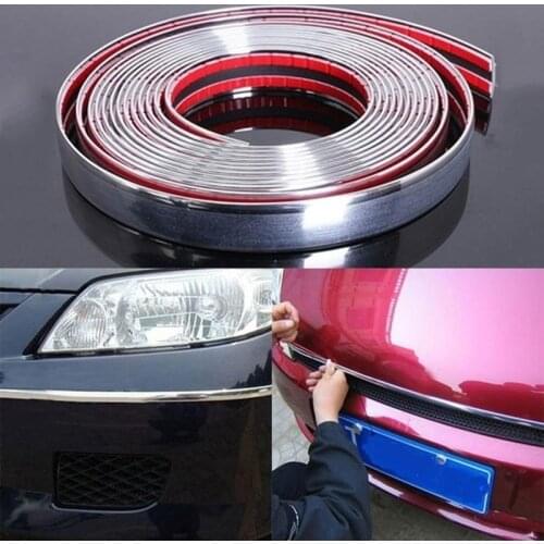 Durable car chrome-plated molding decoration strip DIY car accessories car exterior decoration car styling car protection