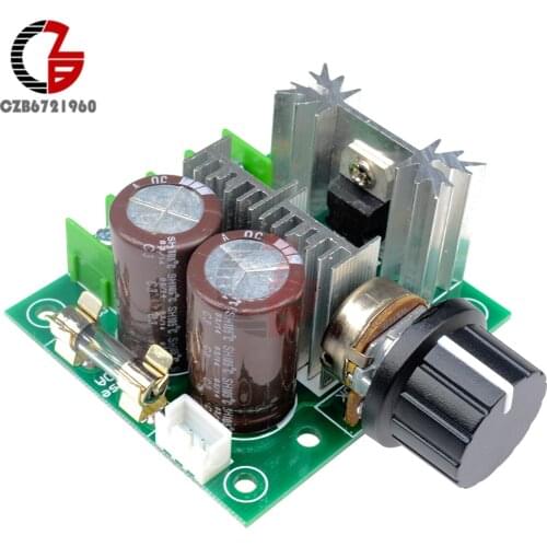400W 10A Voltage Regulator PWM DC Motor Speed Controller 12-40V Adjustable Speed Regulator Governer Fan RC Power Controller