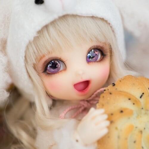Bjd doll sd doll 1/8 cute baby BB baby pongpong joint doll