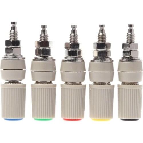 1PC High Current 30A M5 Type 4mm Amplifier Female Banana Jack Socket Test Binding Post