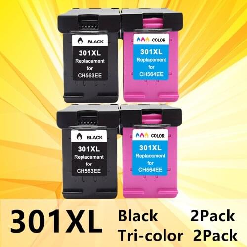 301XL Refill Ink Cartridge Replacement for hp/HP 301 for hp 301 xl for Deskjet 1000 1050 2000 2050 2510 3000 3054 printer