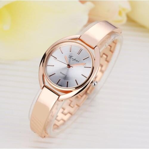 Women Bracelet Watches Fashion Women Dress Wristwatch Ladies Quartz Sport Rose Gold Watch