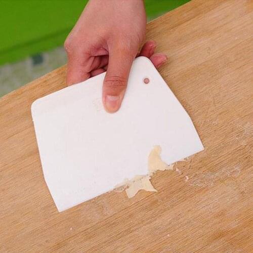 1pcs Cream Cakes Dough Cutters Tools Dough Scraper Pastry Tools Butter Baking Baking Kitchen Knife Dough Spatula Trapezoid I6X0