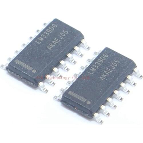 25pcs/lot 100% New original LM339 LM339D LM339DG LM339DR LM339DR2G SOP-14