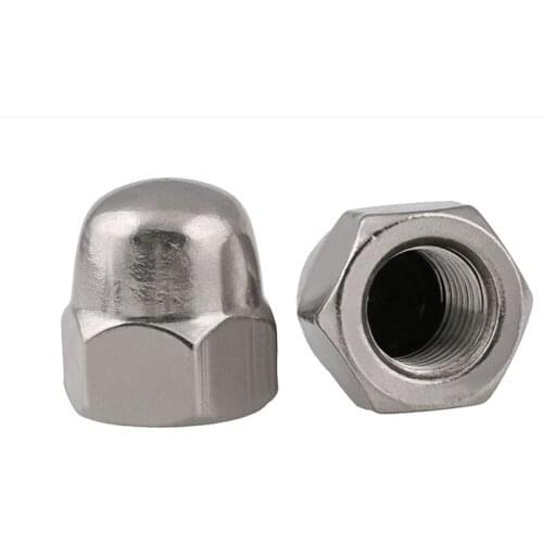 316 Stainless Steel Cap Nut Nut Decorative Screw Cap Cap Ball Cap Nut 10 Pcs