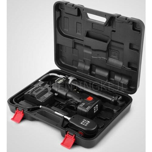 800OPSI Grease Gun Mobile Car Truck Tractor Excavator 450G/OZ Cordless Butter Machine 70CM Hose Grease Gun Kit 18V Power Tools