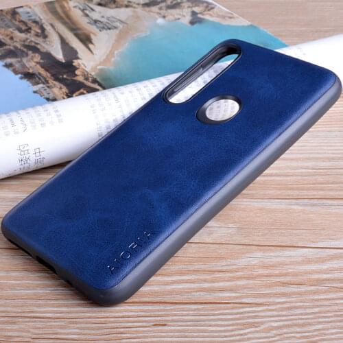 Case for Motorola Moto G8 Play coque Luxury Vintage leather Skin with soft phone cover for moto g8 play case funda capa