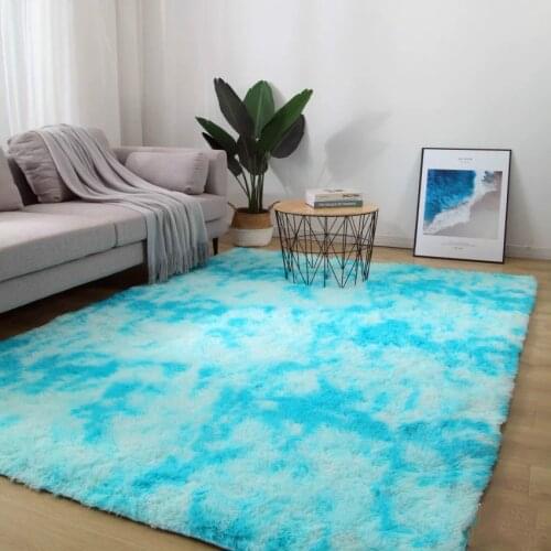 Colorful Solid Rugs Carpet Thicker Bathroom Non-slip Mat Area Rug for Living Room Soft for Child Kids Bedroom Mat Pink White