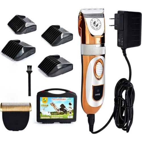 Professional Pet Trimmer Scissors Dog Cattle Rabbits Electric Hair Clipper 60W High Power cat Grooming Shaver Cutting Machine