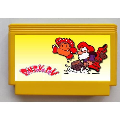 Don Doko Don Game Cartridge for NES/FC Console