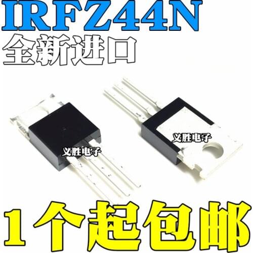 IRFZ44NPBF New and original IRFZ44 TO-220 IRFZ44N 55V 49A MOS field effect tube N ditch IRFZ44N chip