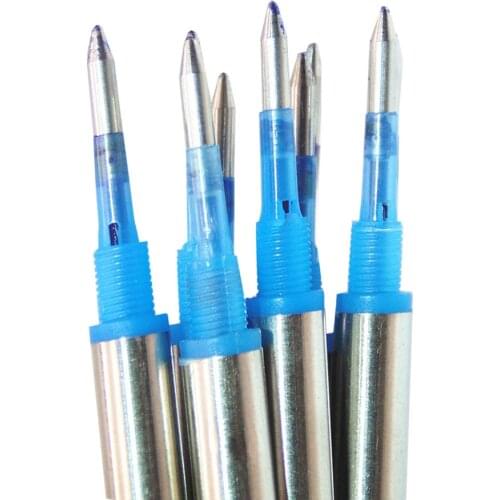 Jinhao 10pcs ink Blue Advanced Screw Refill Rollerball Pen New Suitable for a variety of high-level pen
